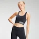 MP ženski grudnjak za vježbanje Fade Graphic - crni