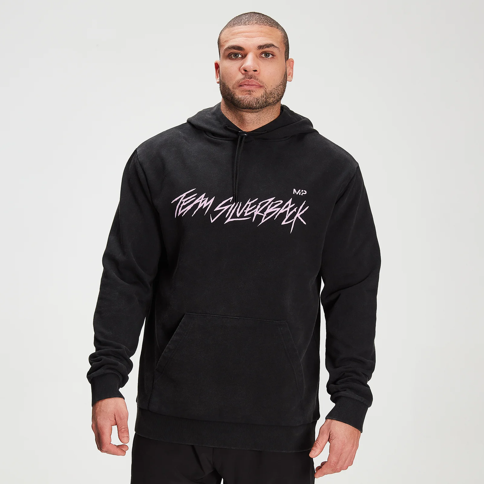 MP X Zack George Men's Washed Hoodie - Black - XXS Fotografija 1