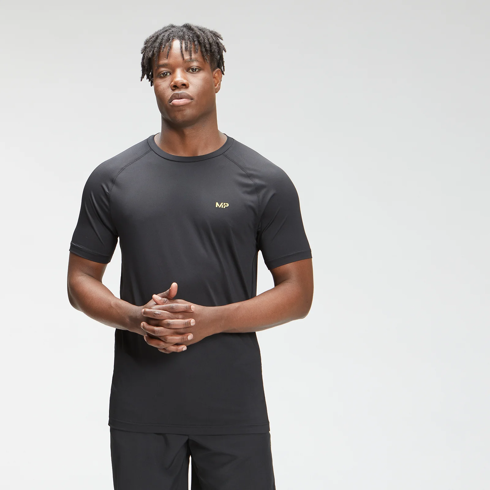 MP Men's Tempo Short Sleeve T-Shirt - Black - XXS Fotografija 1