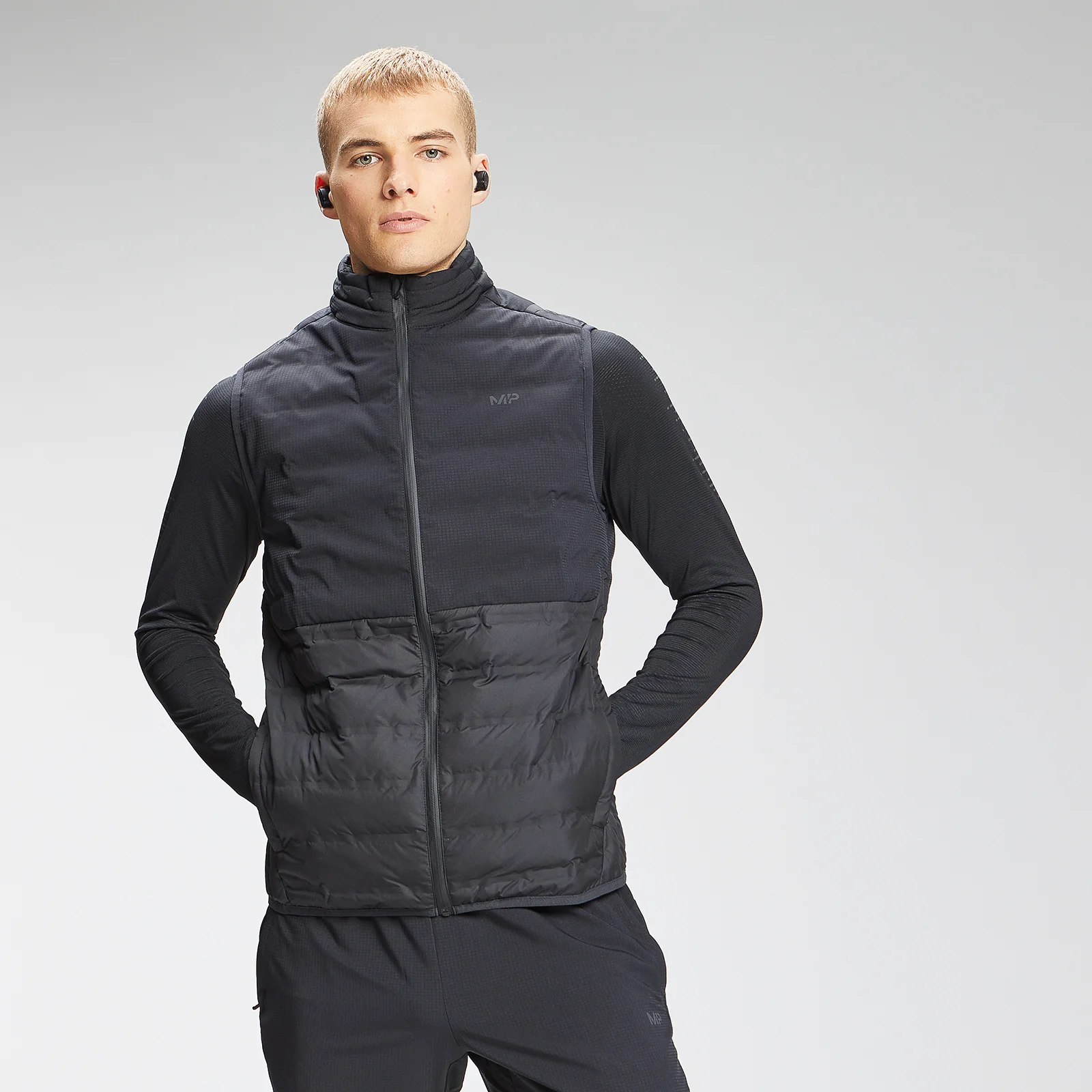 MP muški Velocity Gilet - crni - XXS Fotografija 1