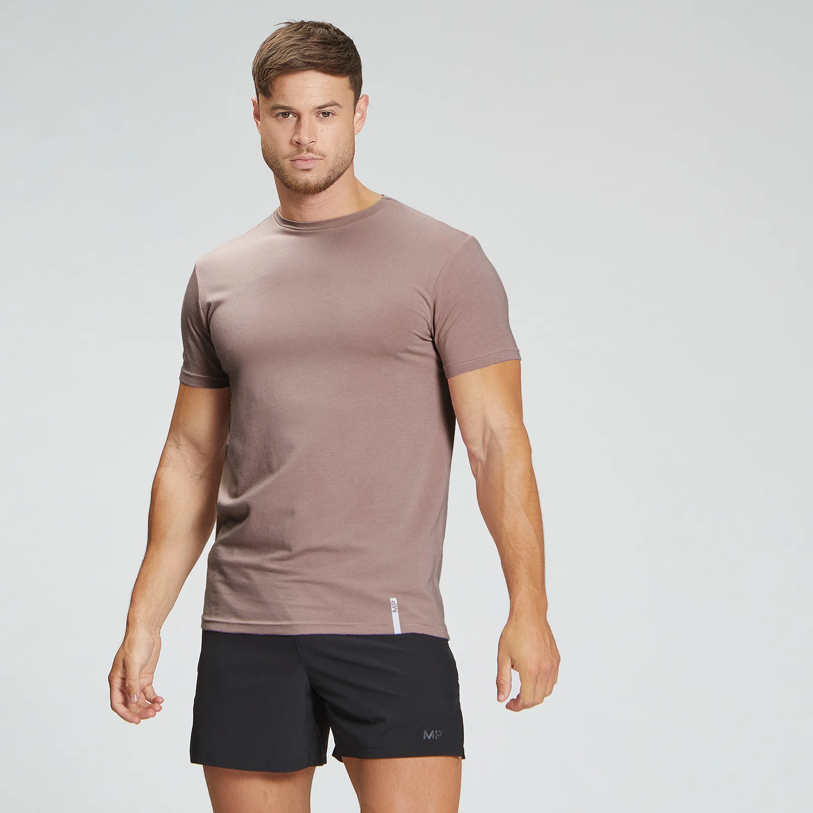 MP Men's Luxe Classic Crew T-Shirt - Fawn - XXS Fotografija 1