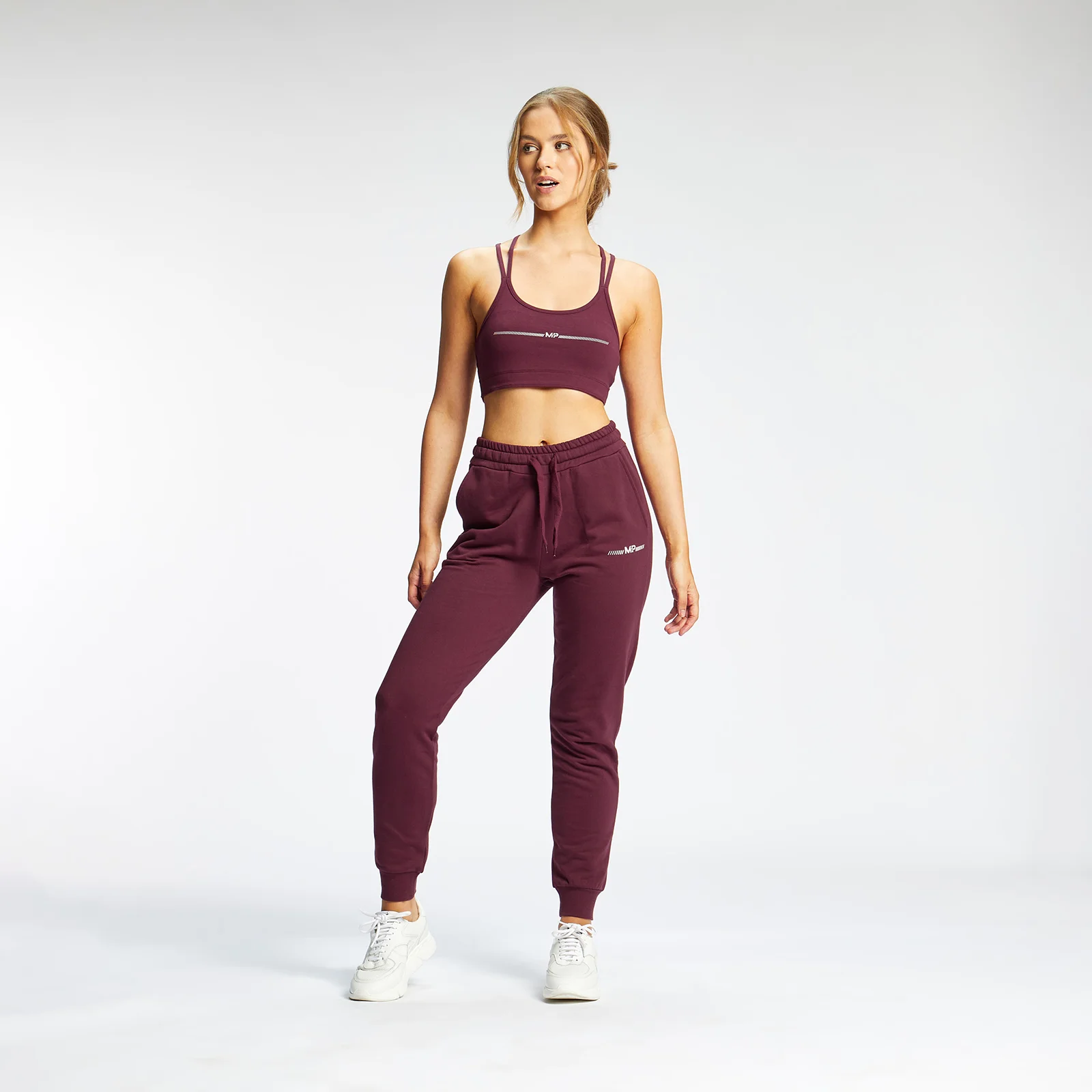MP ženski grudnjak Mini Mark Graphic – merlot - XXS Fotografija 1