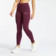 MP ženske tajice Mini Mark Graphic – merlot