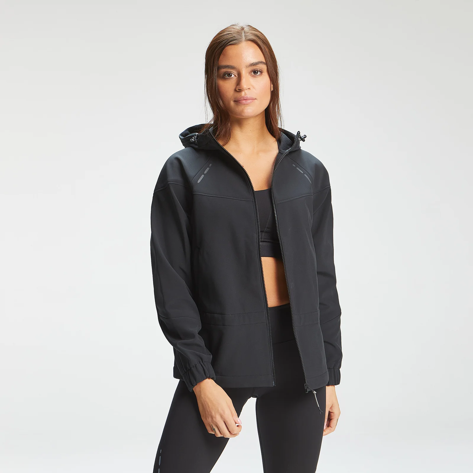 MP Women's Power Ultra Soft Shell Jacket - Black - XXS Fotografija 1