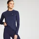 MP Women's Essentials Training Slim Fit majica dugih rukava - tamnoplava