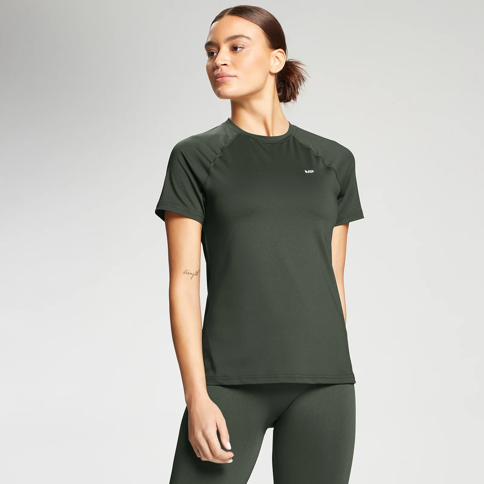 MP ženska majica Essentials Training Slim Fit - Vine Leaf - XXS Fotografija 1