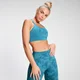 MP ženski sportski grudnjak za treniranje Racer Back - Ocean Blue