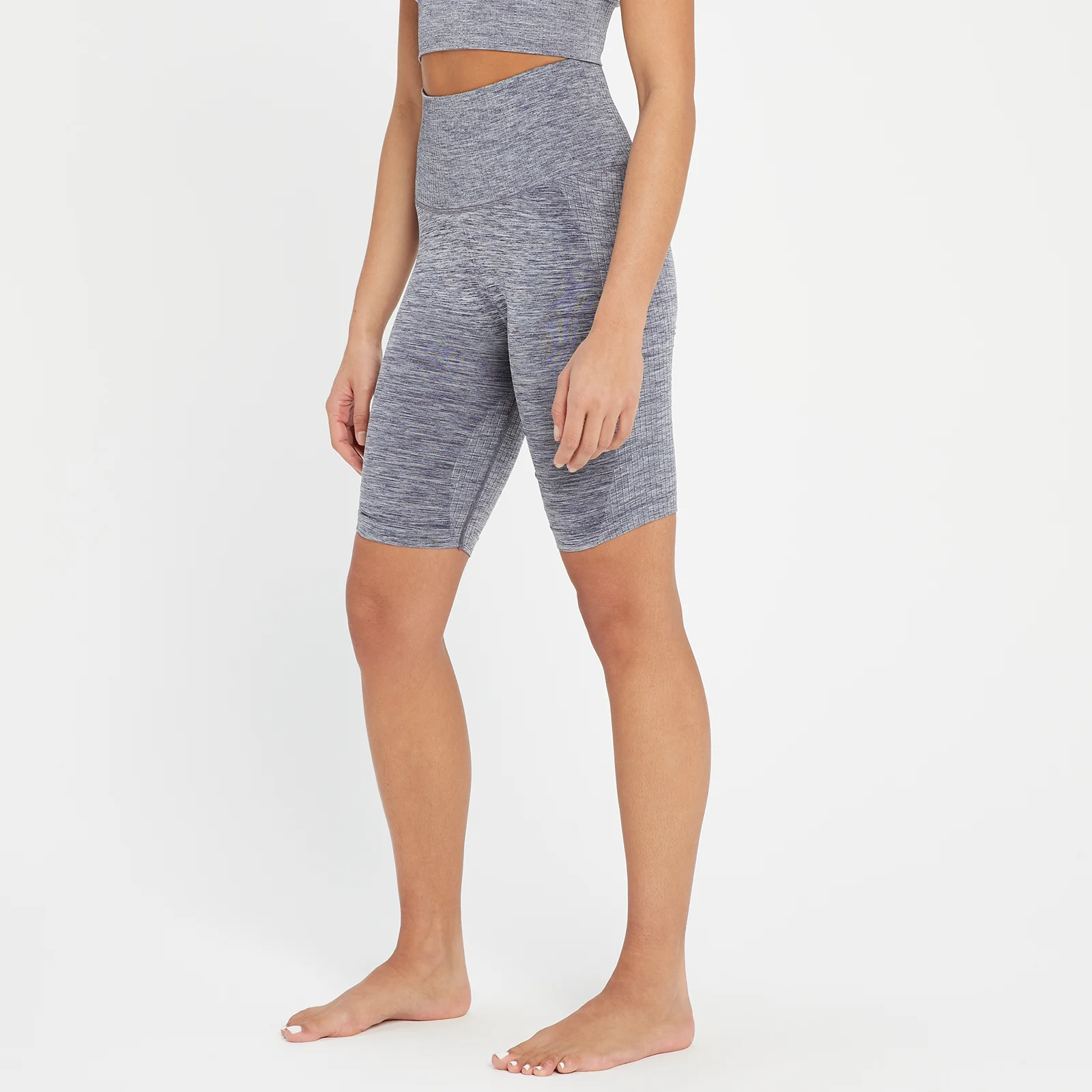 MP ženske bešavne biciklističke kratke hlače Composure - Galaxy plave - XXS Fotografija 1