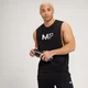 MP muška majica bez rukava Fade Graphic – crna
