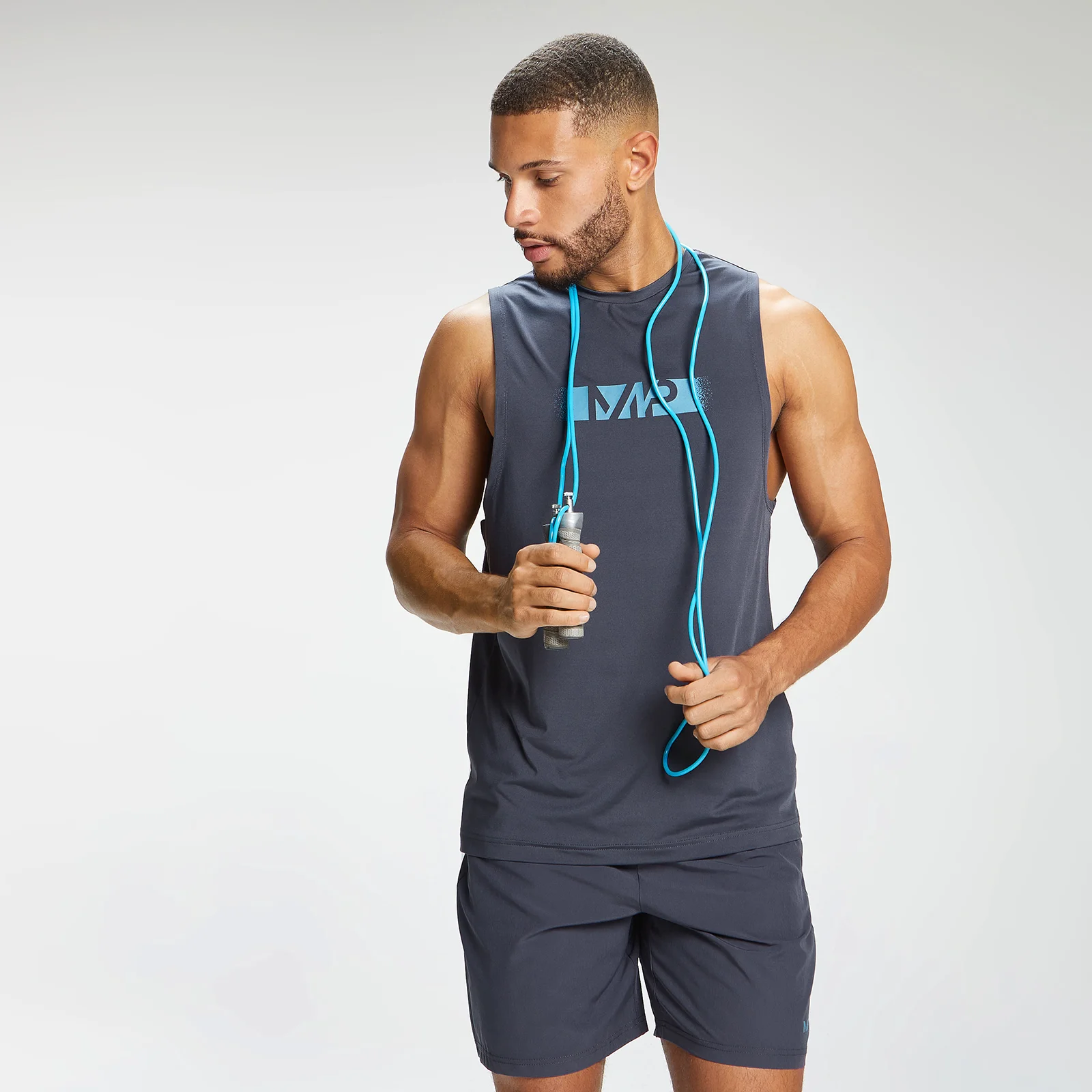 MP Muška majica za trening s grafitima - grafit - XXS Fotografija 1