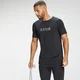 MP muška majica kratkih rukava za trening s grafitima - crna