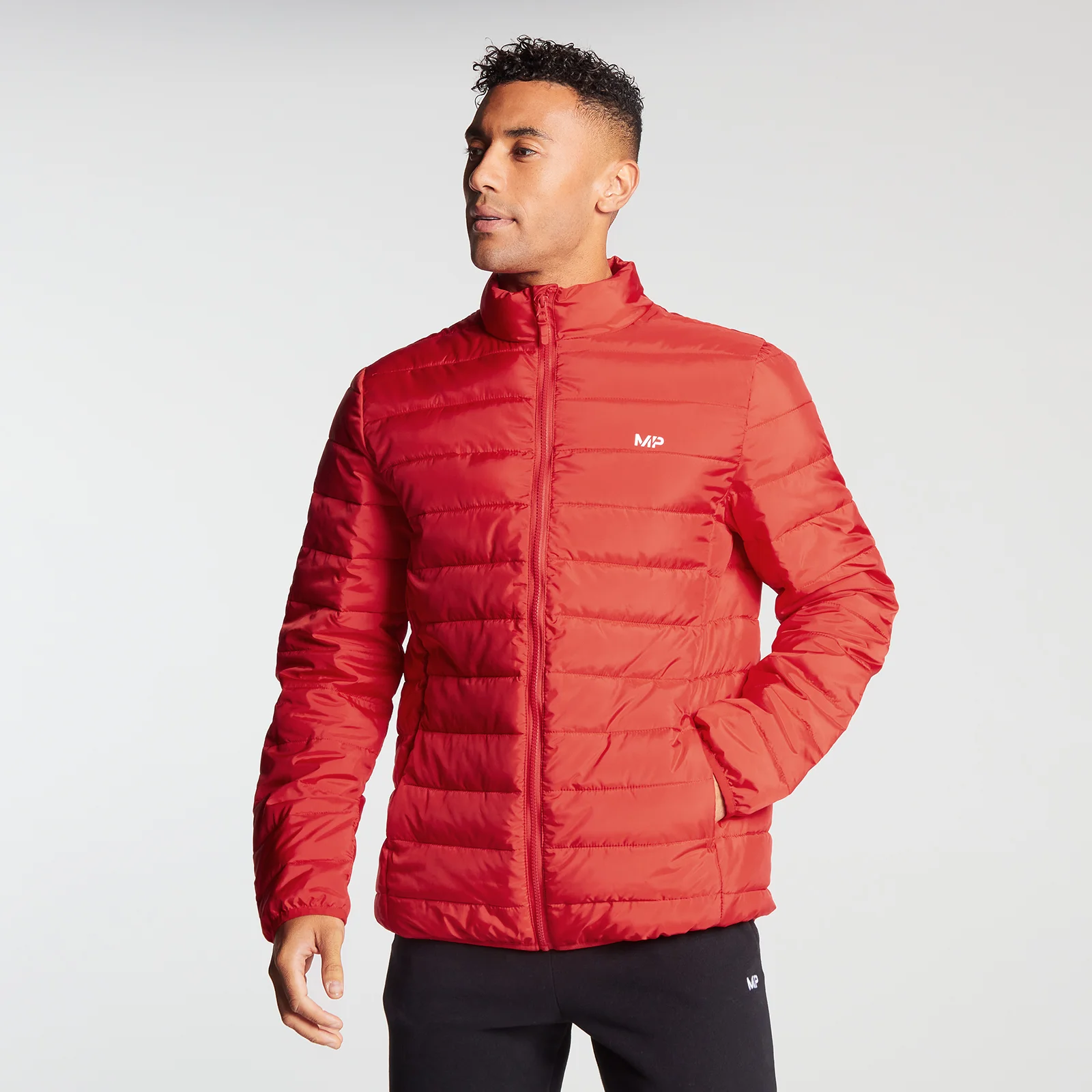 MP Men's Lightweight Packable Puffer Jacket - Danger - XXS Fotografija 1
