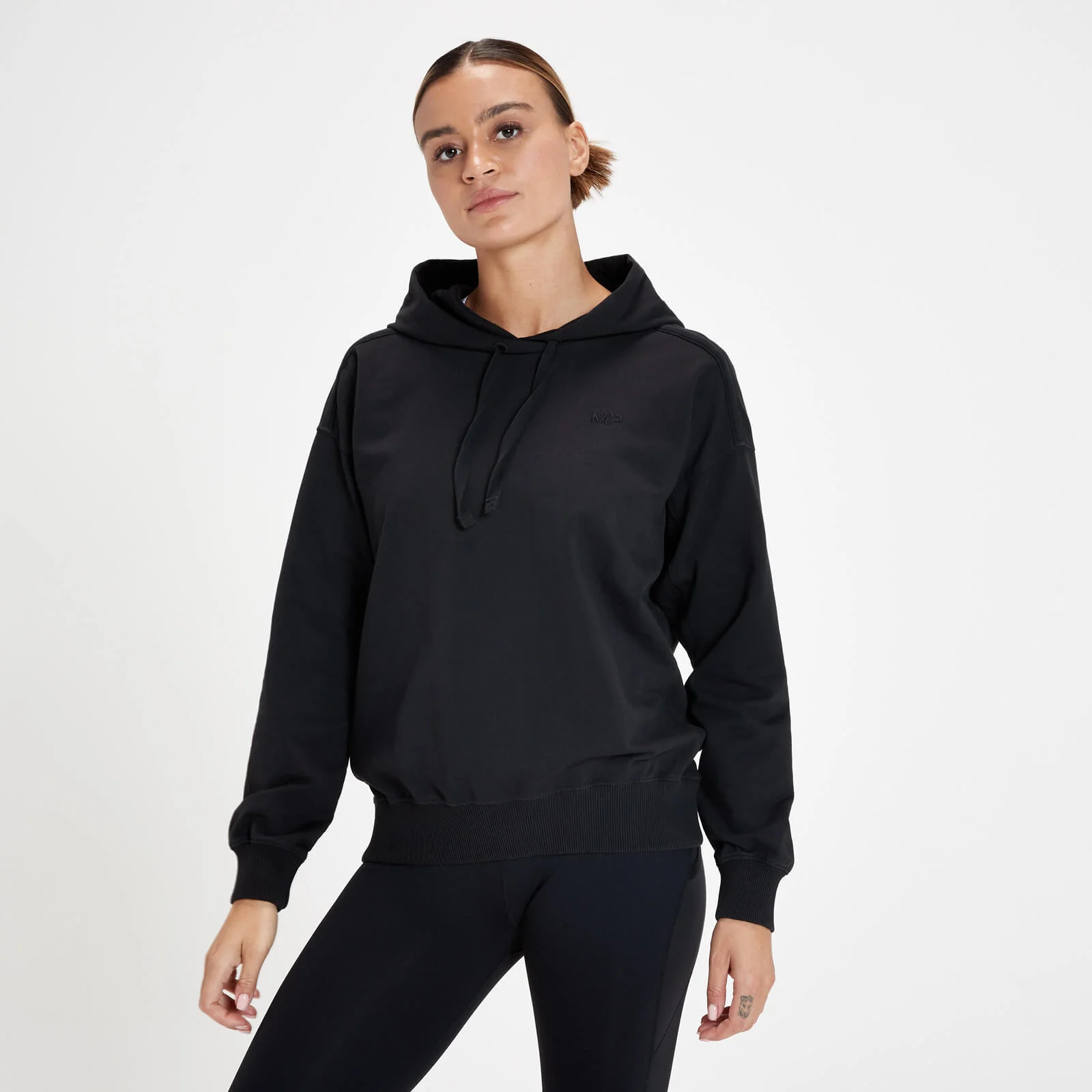 MP Women's Training Hoodie - Washed Black - XXS Fotografija 1