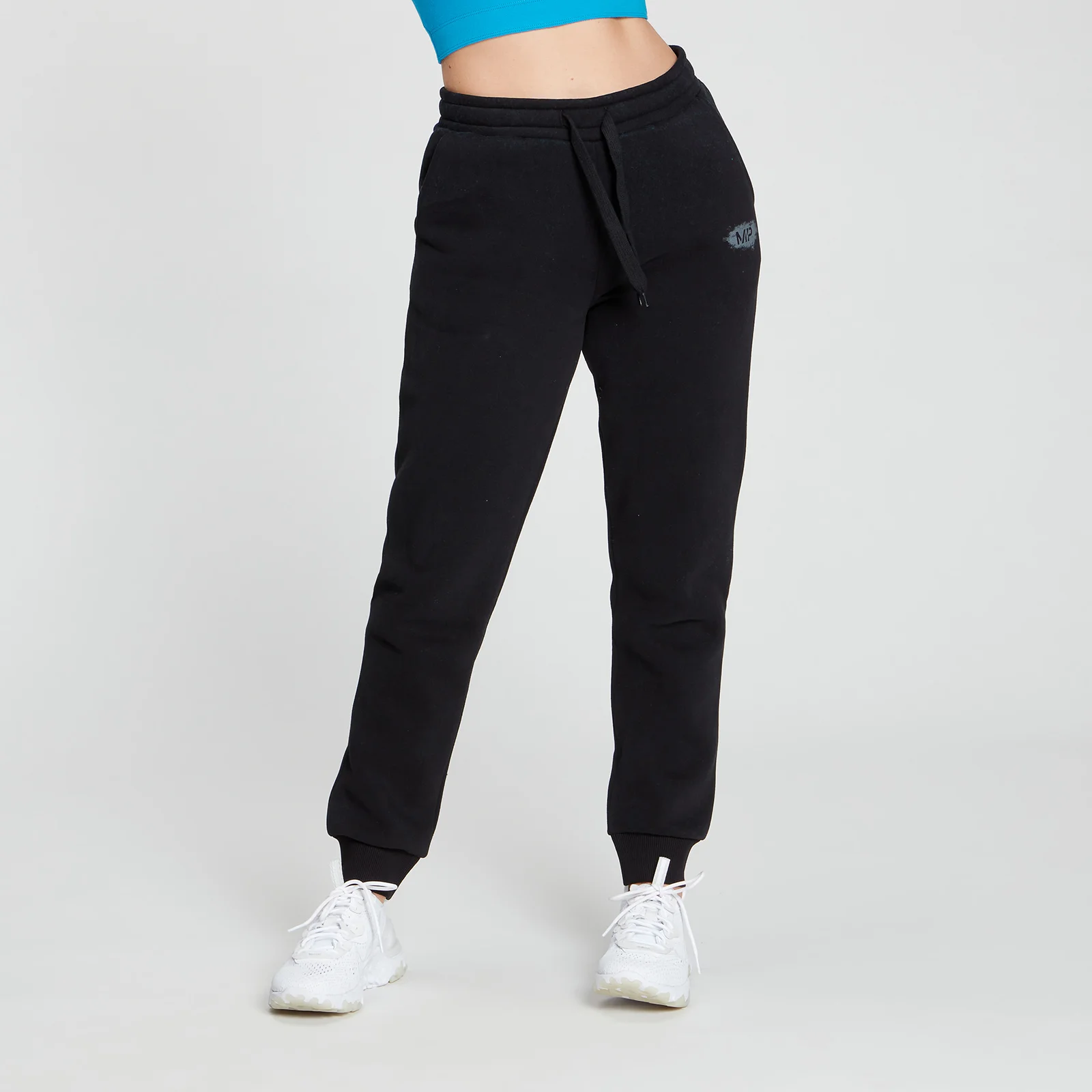 MP Women's Chalk Graphic Joggers - Black - XXS Fotografija 1