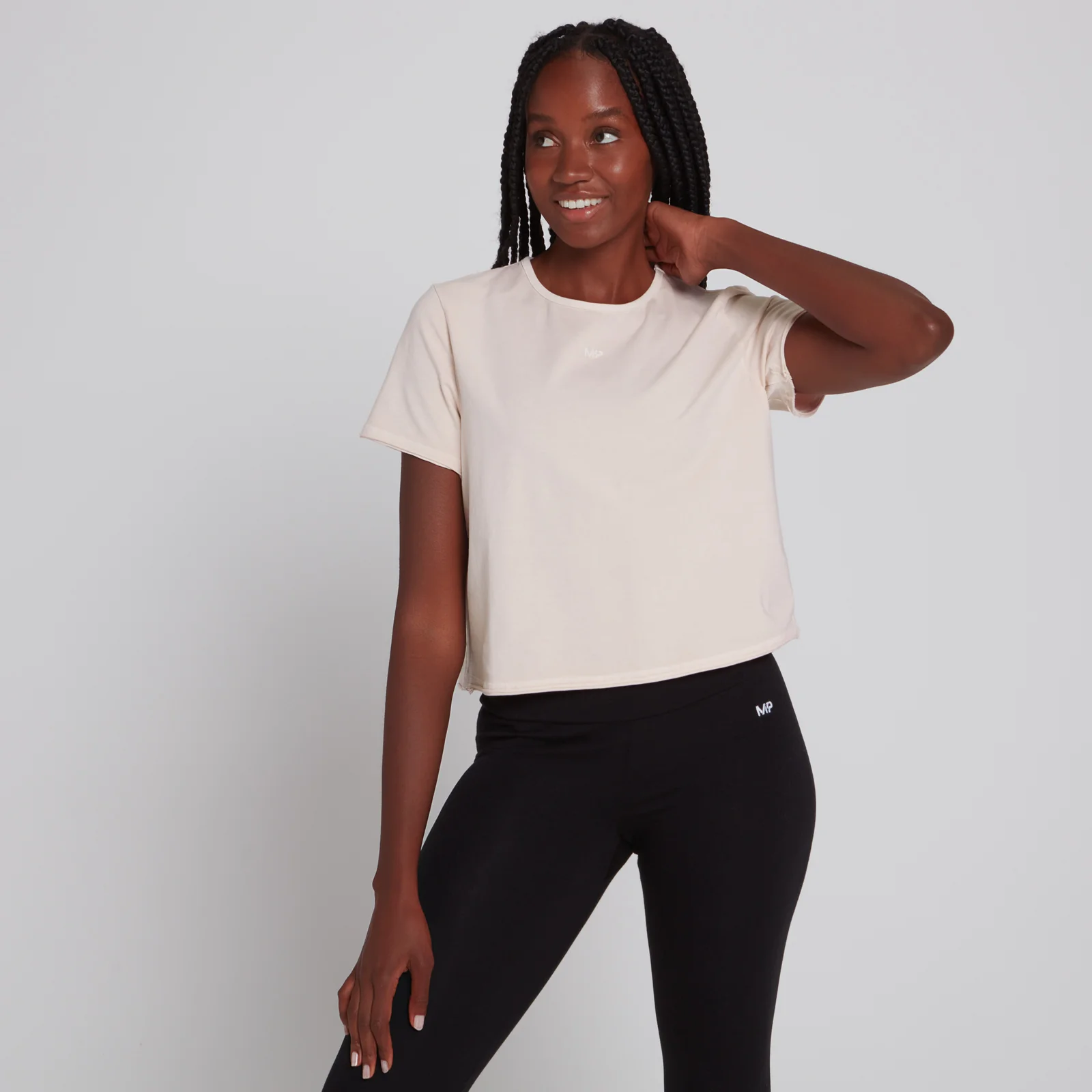 MP Women's Training Cropped T-Shirt - Light Pink - XXS Fotografija 1