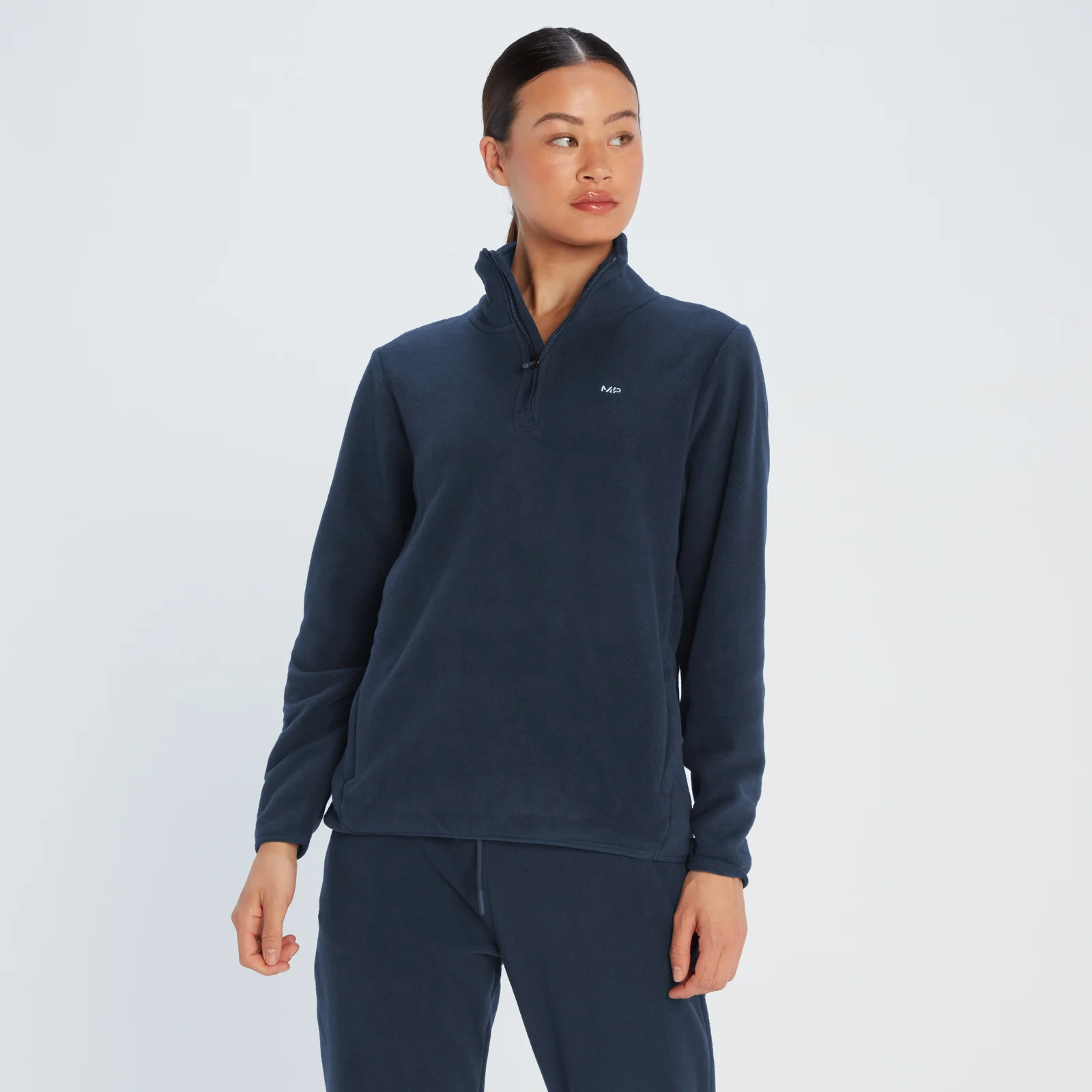 MP Women's Rest Day 1/4 Zip Fleece - Navy - XXS Fotografija 1