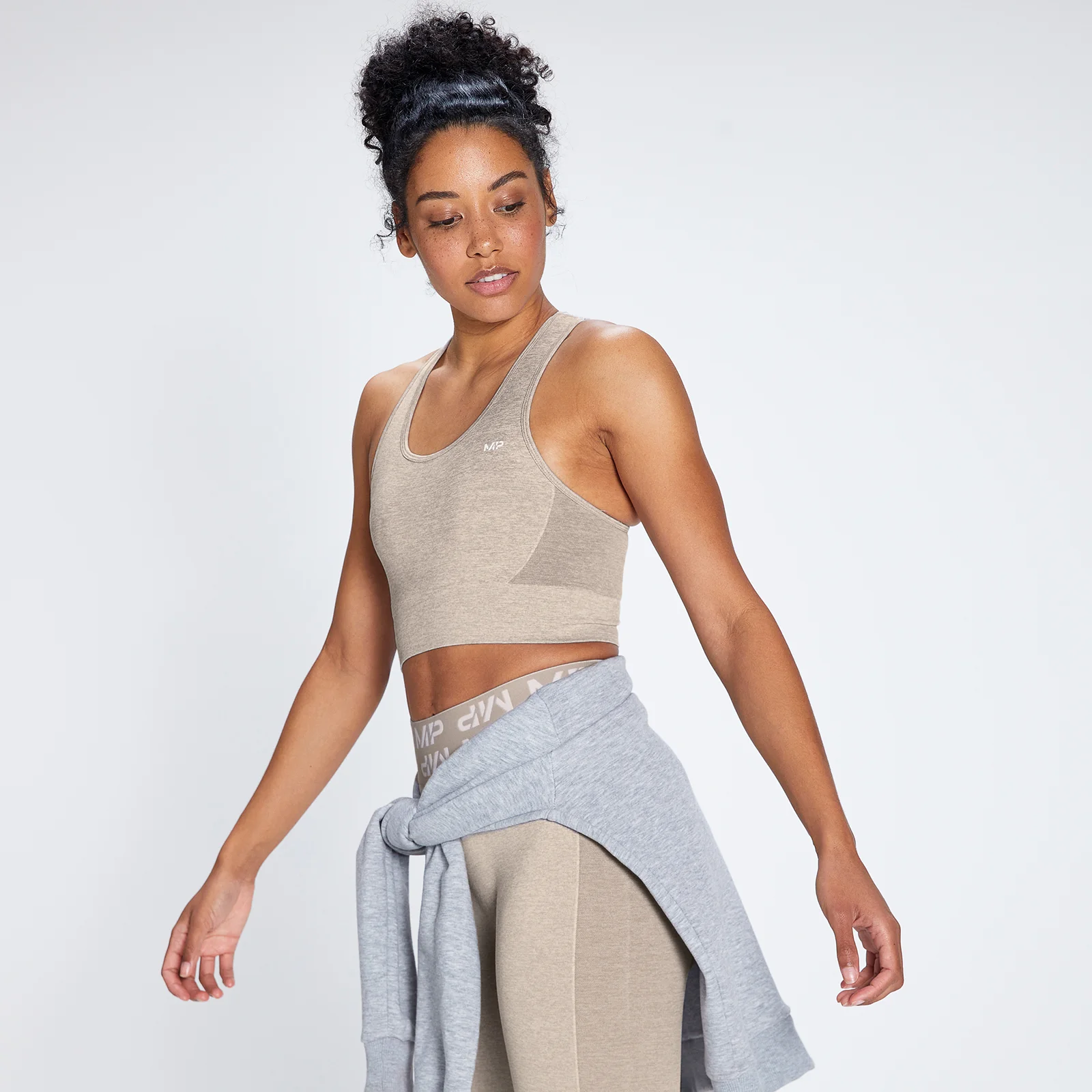 MP Women's Curve Sports Bra - Sesame - XXS Fotografija 1