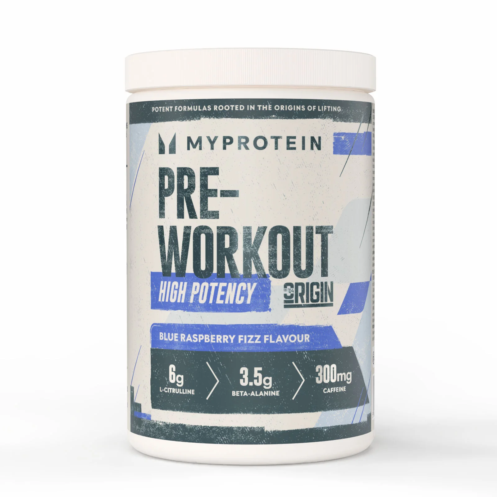 Origin Pre-Workout - 600G - 30Porcija - Blue Raspberry Fizz Fotografija 1