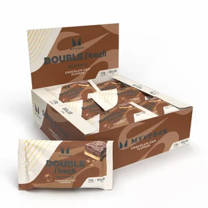 Vegan Double Dough Brownie (Veganski brownie od dvostrukog tijesta) - Flavour Chocolate Chip