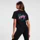 MP Ženski top s kratkim rukavima Retro Lift – crni