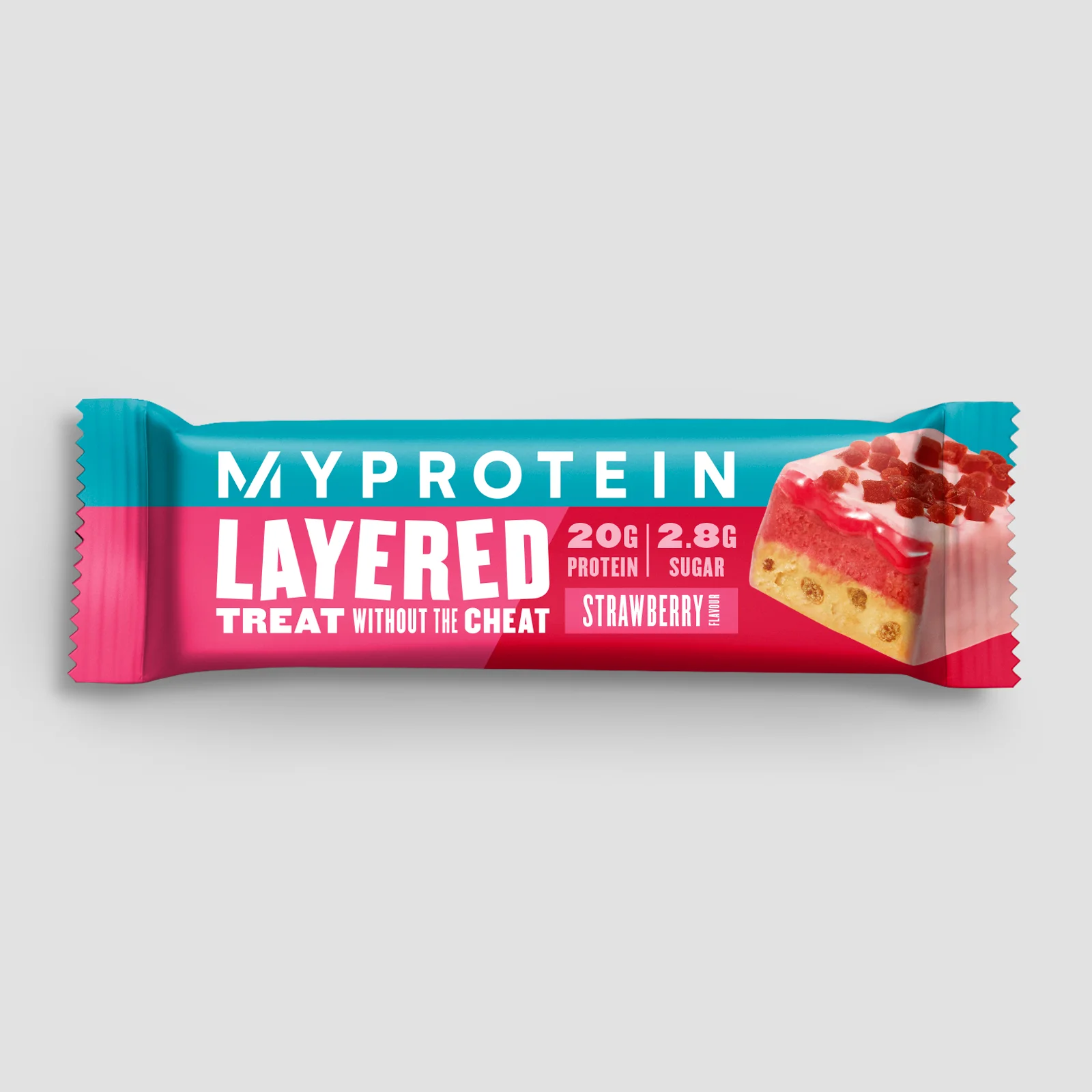Myprotein 6-Layer Protein Bar (Sample) - Jagoda Fotografija 1