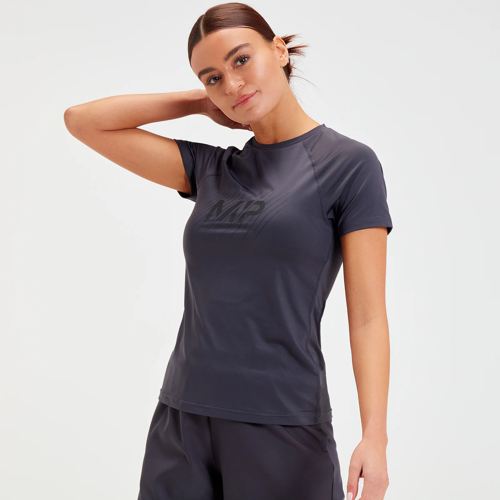MP Women's Singles Day T-Shirt | Gun Metal - XXS Fotografija 1
