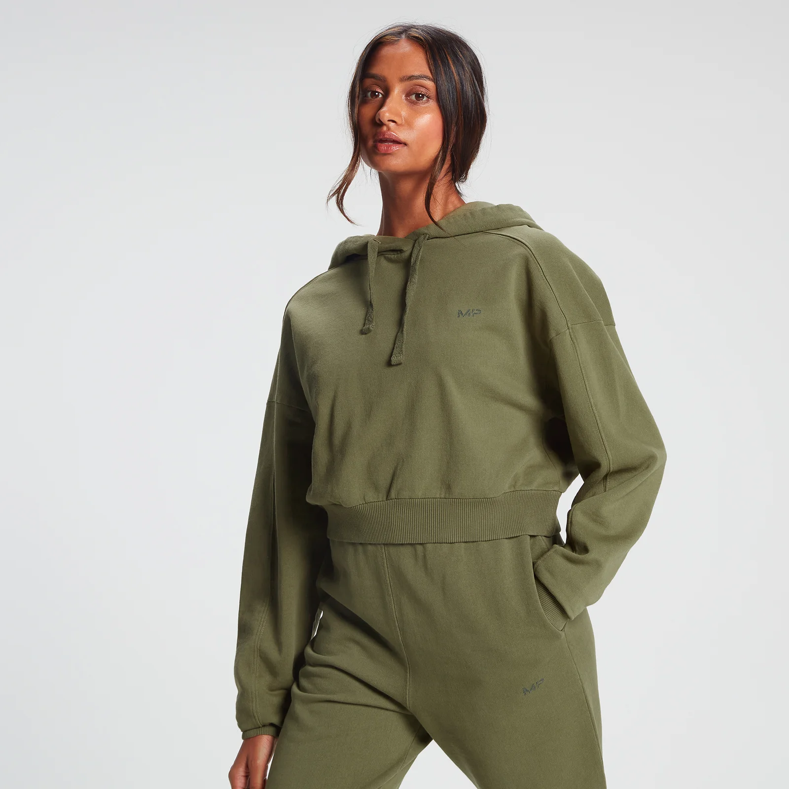 MP x Alice Klomp Snake Logo Hoodie - Green - XS Fotografija 1