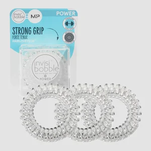 MP X Invisibobble® Power Reflective – Crystal Clear – 3 PAK - Colour Crystal Clear