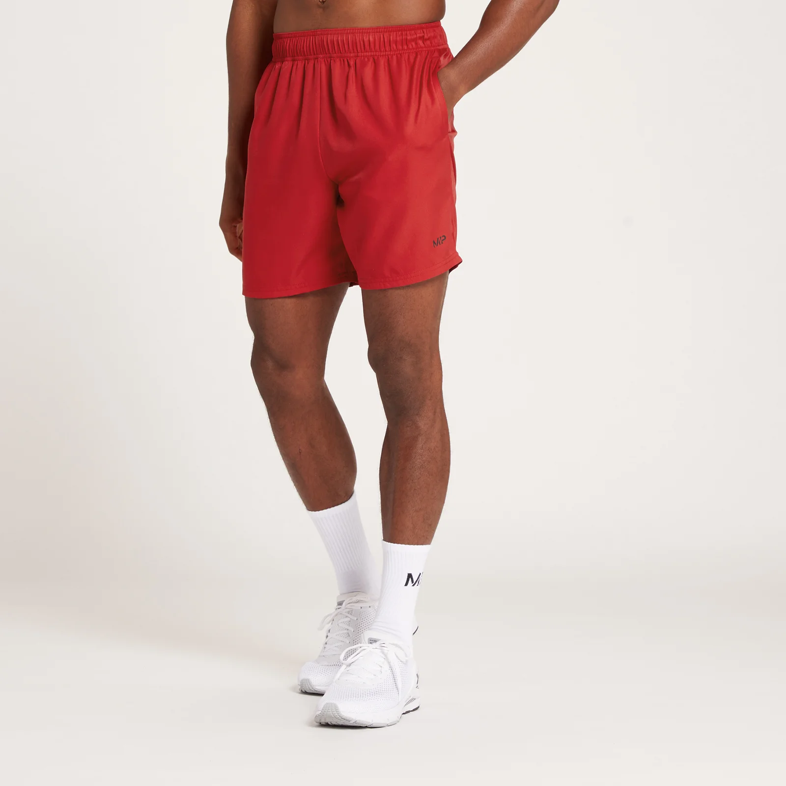 MP muške kratke hlače za trening Repeat MP Graphic – Wine - XXS Fotografija 1