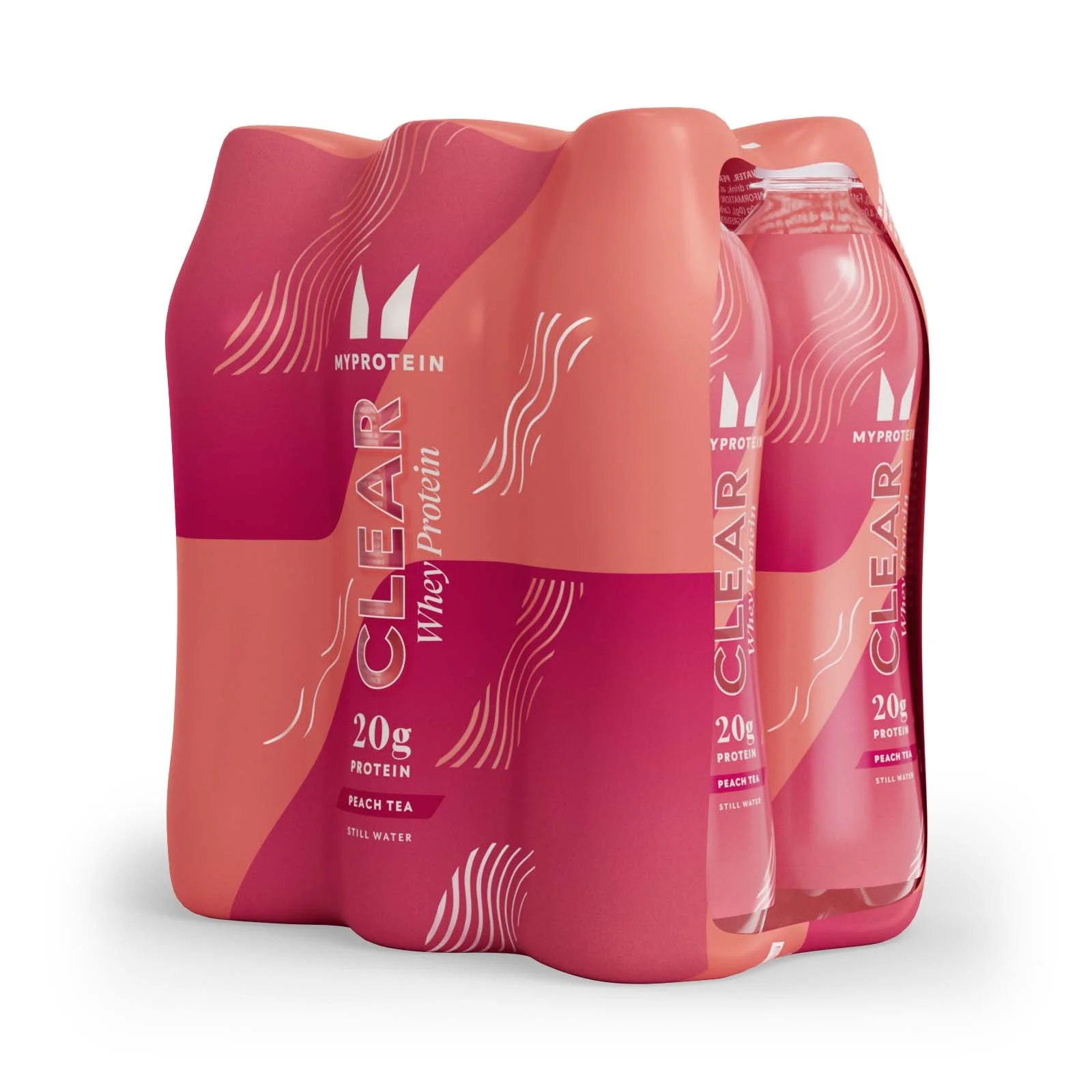 Clear Protein Water - RTD (6 kom u pakiranju) - 6 Pack - Peach Tea Fotografija 1
