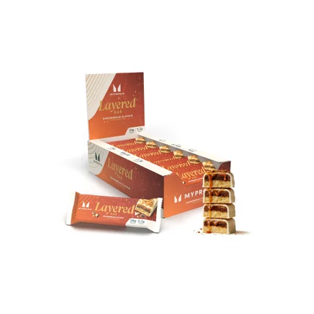 Proteinska pločica u 6 slojeva - 12 x 60g - Gingerbread - Limited Edition