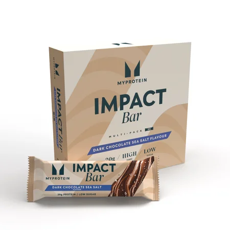 Pločica Impact Protein - 6 x 64g - Tamna Čokolada s Morskom Soli