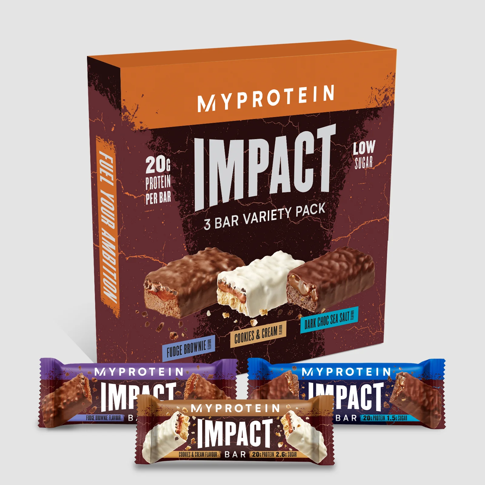 Myprotein Impact Protein Bar Discovery Box - 3 x 64g Fotografija 1