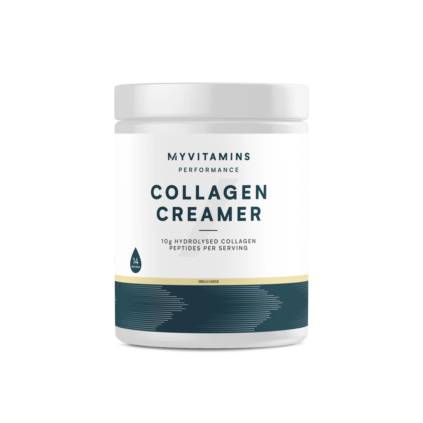 Myvitamins Collagen Creamer Tub - 200g - Vanilija Fotografija 1