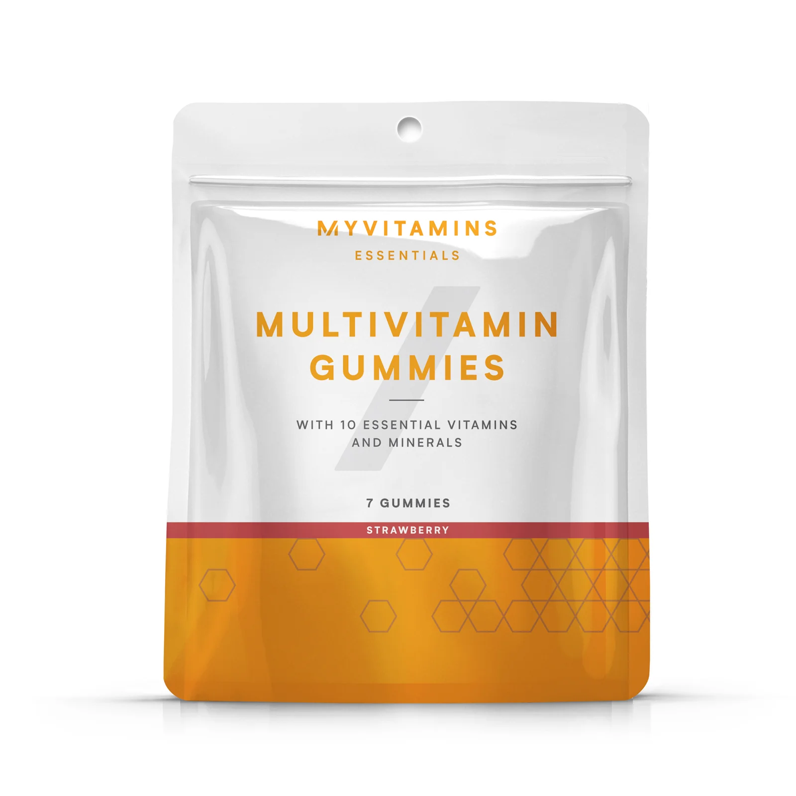 Myvitamins Multivitamin Gummy Sample Pouch - 7gummies - Jagoda Fotografija 1
