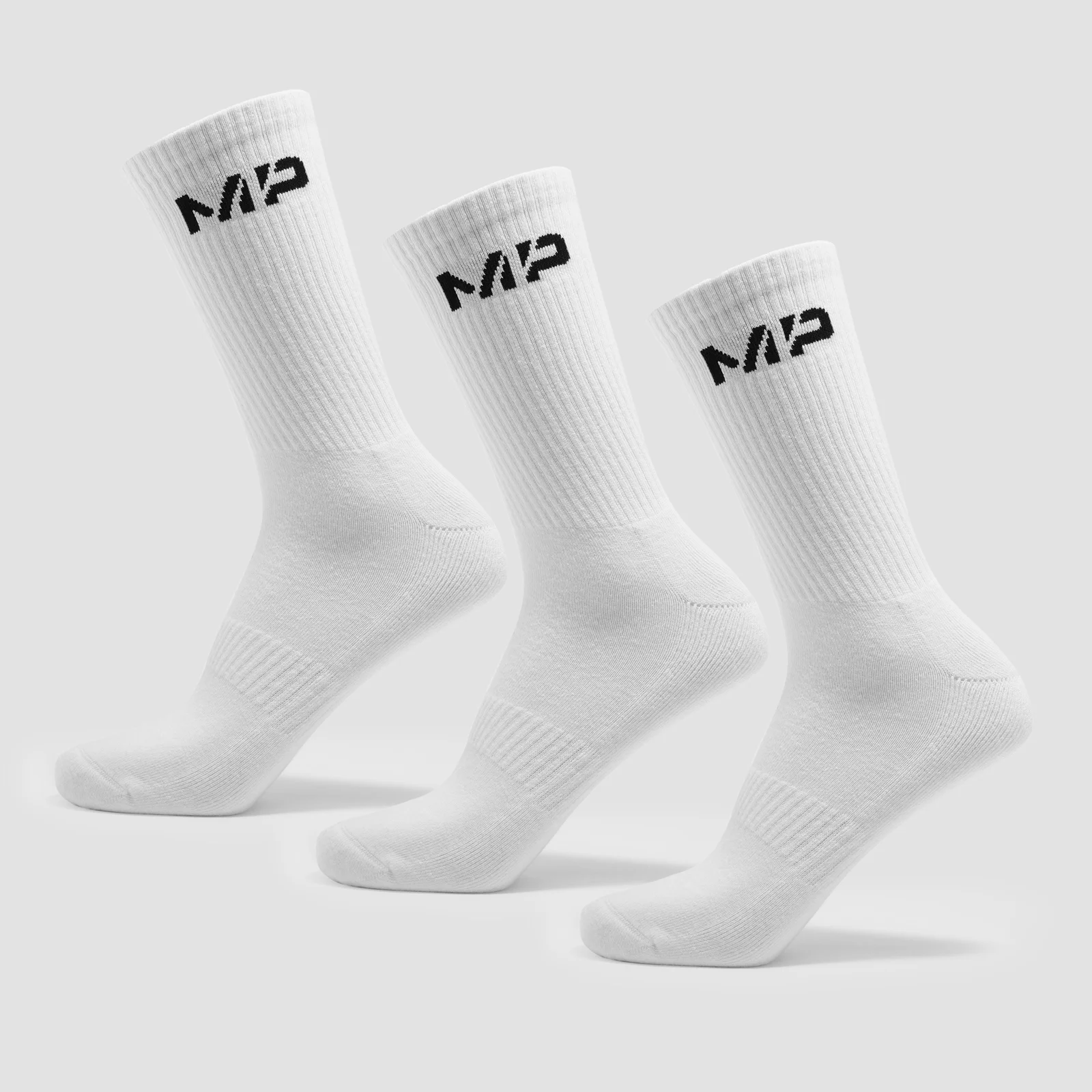 MP ženske sportske čarape (3 komad u paketu) – bijela - UK 2-5 Fotografija 1