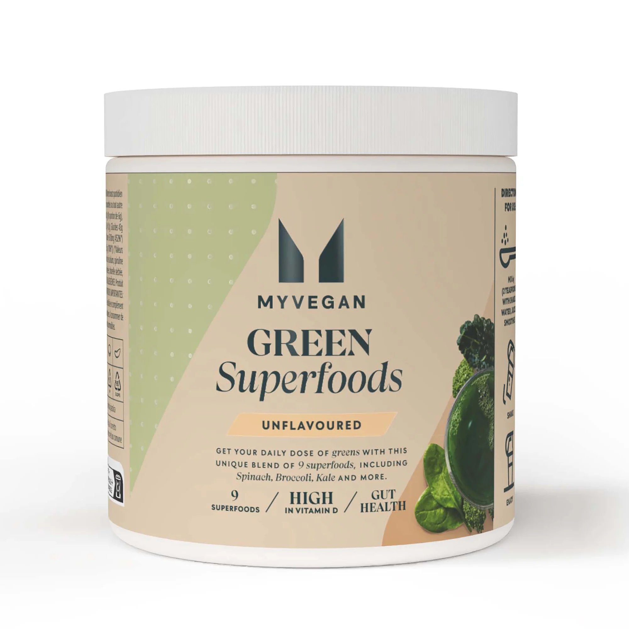 Zelena superhrana - 500g - Raspberry & Cranberry Fotografija 1