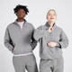 MP majica s patentnim zatvaračem 1/4 Rest Day – Steel Grey