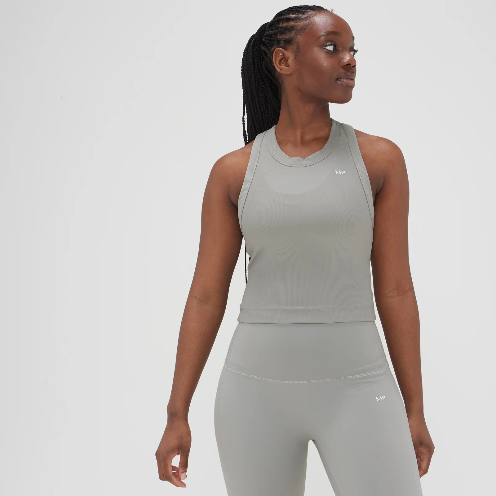MP ženska rebrasta majica bez rukava Adapt – Storm - XXS Fotografija 1