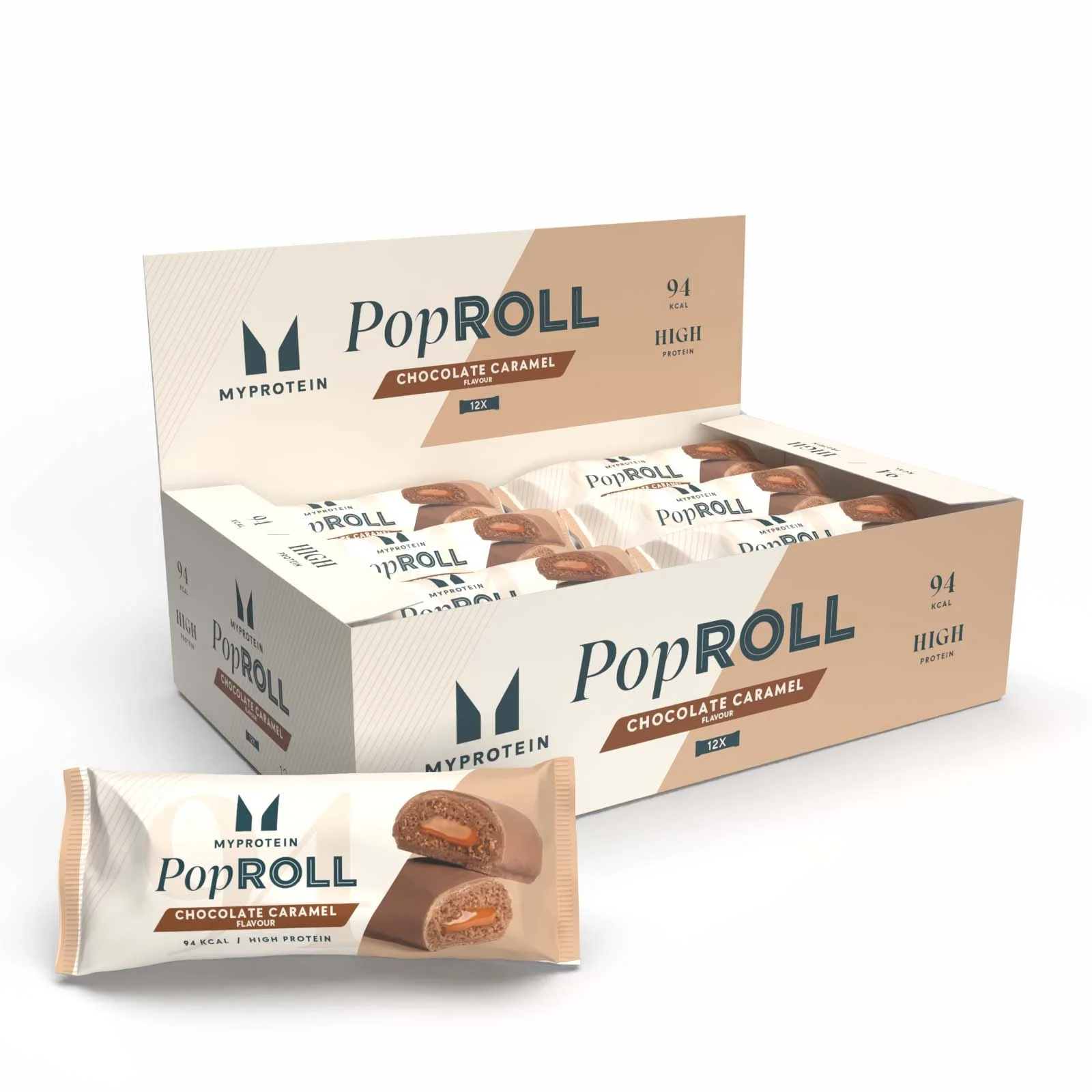 Pop Rolls - 12 x 27g - Čokolada karamel Fotografija 1