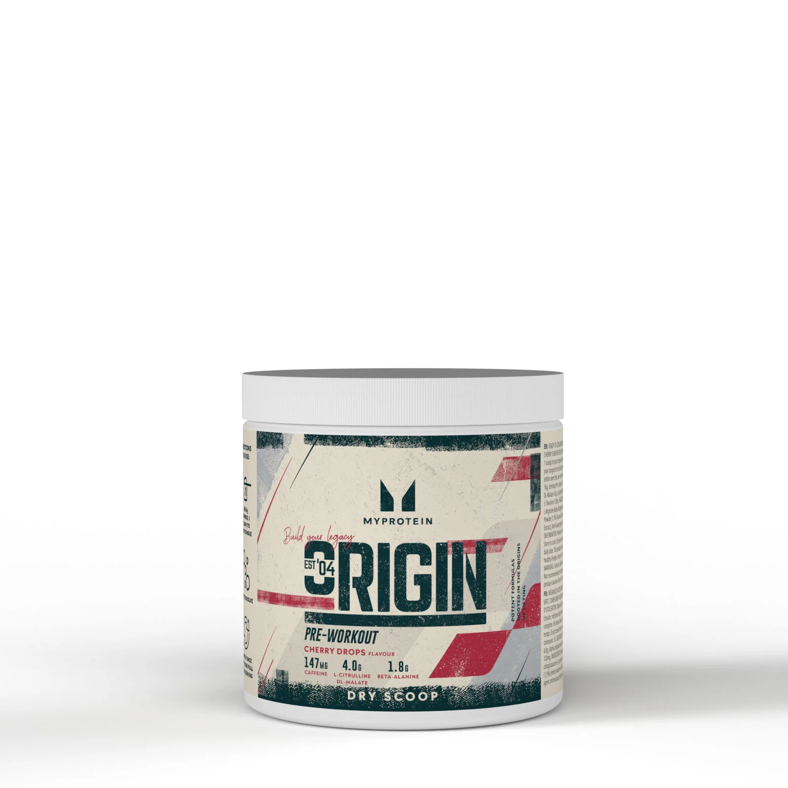 Origin Pre-Workout Dry Scoop - 18servings - Cherry Drops Fotografija 1