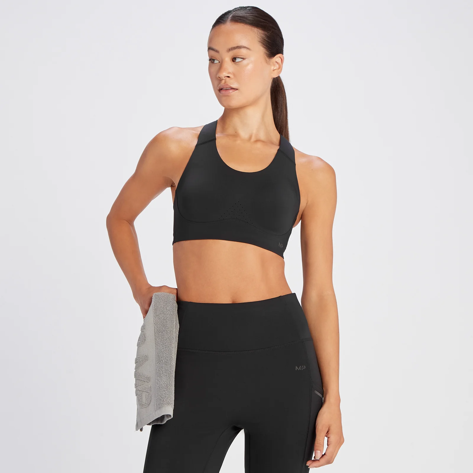 MP ženski sportski grudnjak Velocity Ultra – crni - XS Fotografija 1