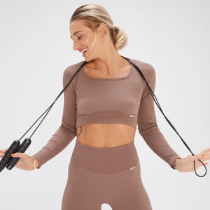 MP x Tatiana Bešavna majica s dugim rukavima - Hazelnut - Size S