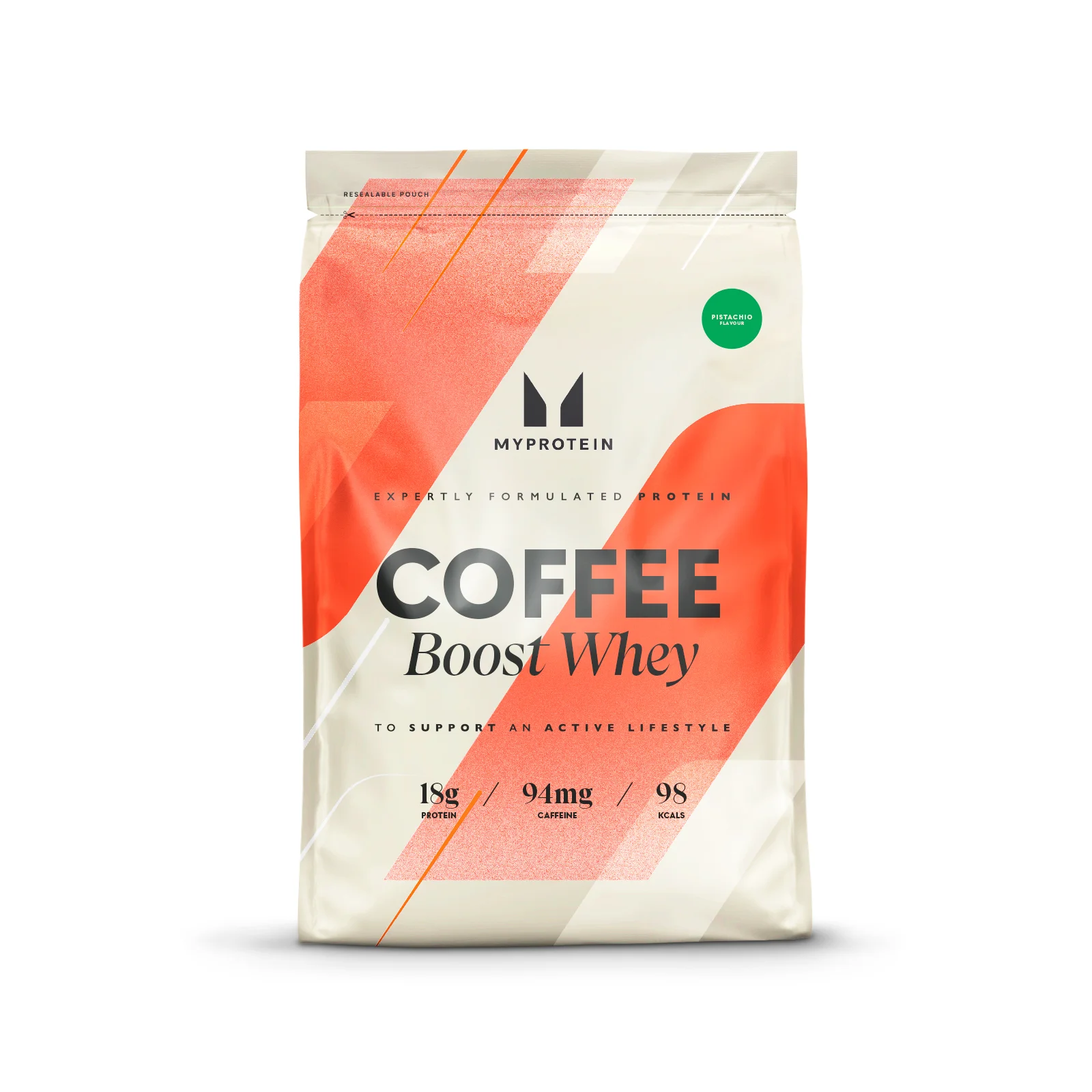Coffee Boost Whey – okus pistacija - 1kg Fotografija 1