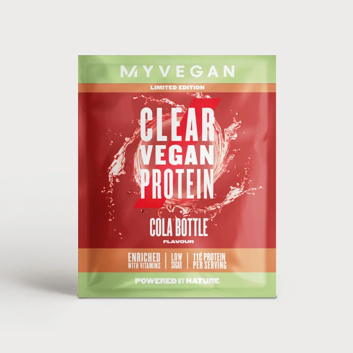 Clear Vegan Protein – okus Cola Bottle (uzorak)