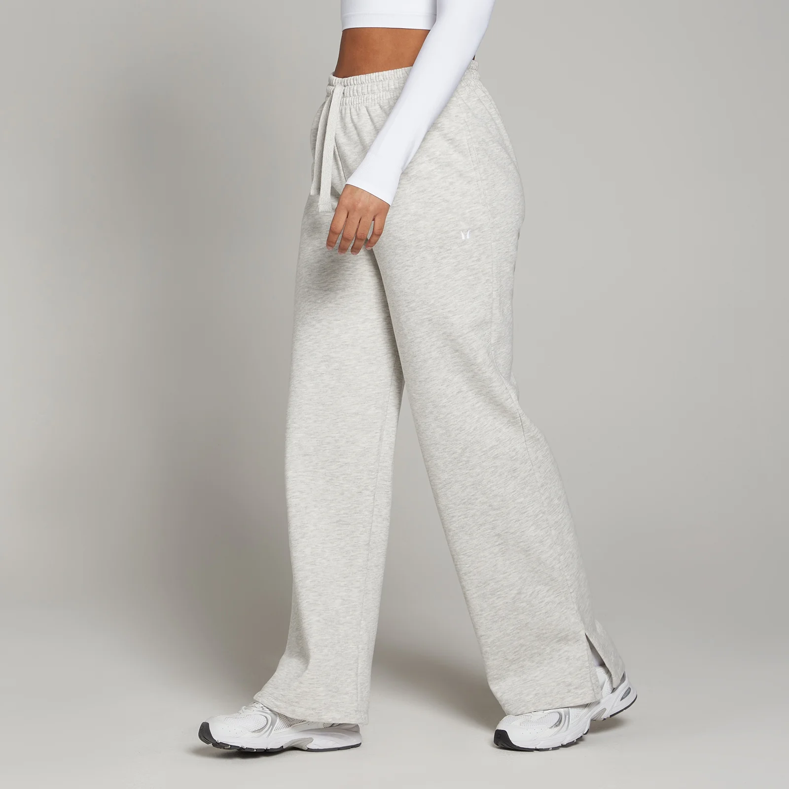 MP ženski donji dio trenirke Basics ravnih nogavica - Light Grey Marl - S Fotografija 1