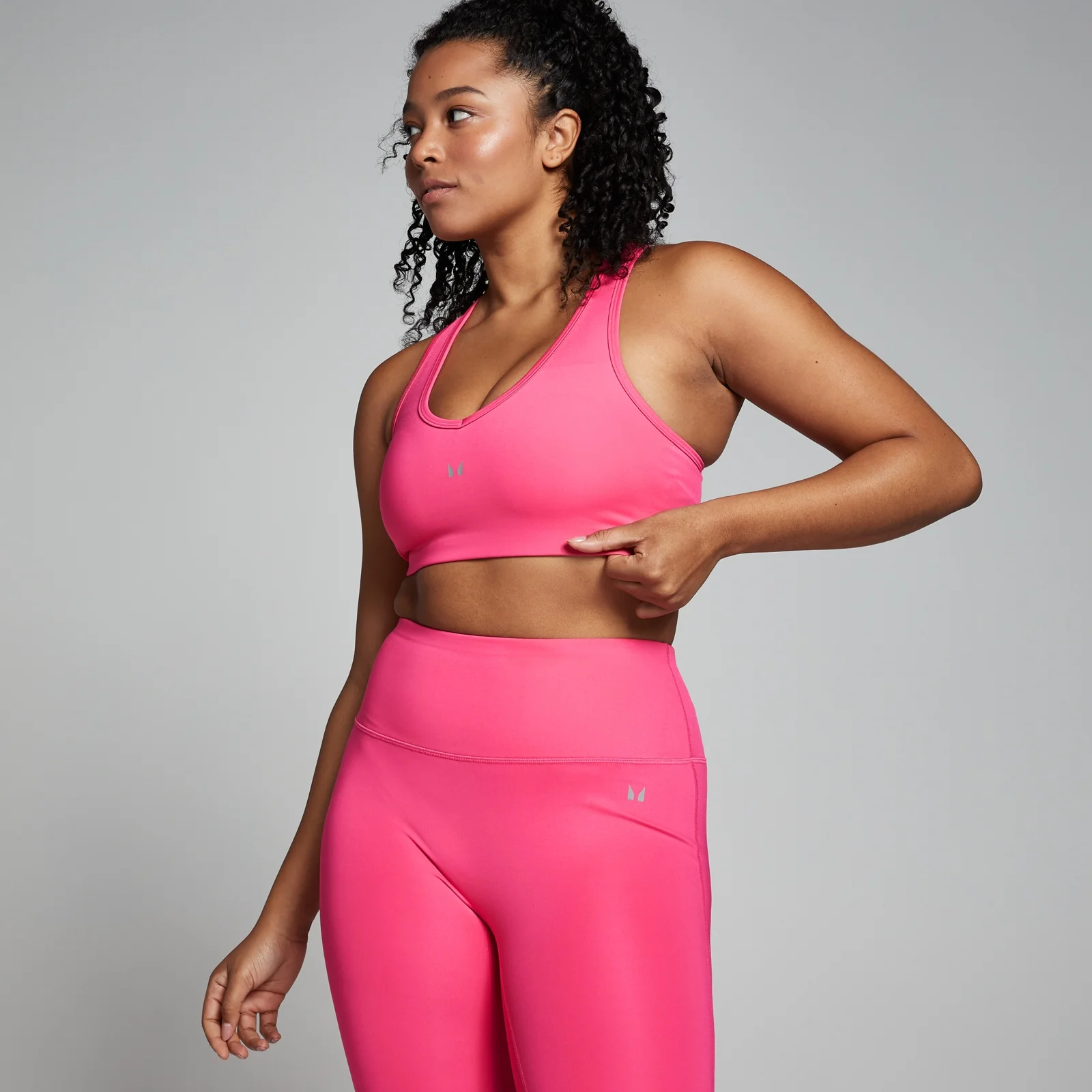 MP ženski sportski grudnjak Velocity – Hot Pink - XS Fotografija 1