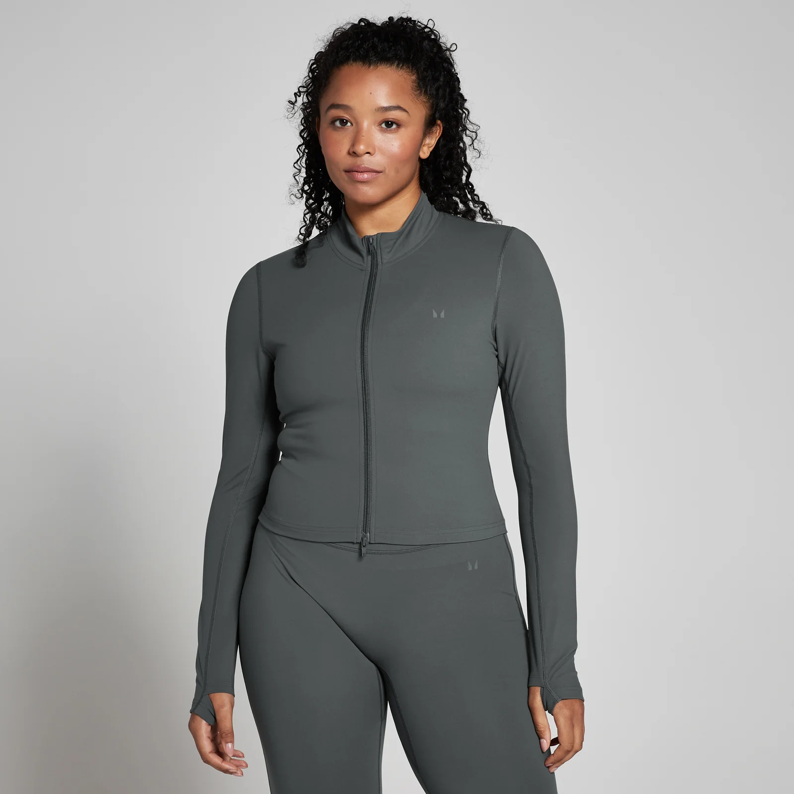 MP Women's Tempo Cropped Jacket - Dark Shadow - XS Fotografija 1