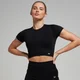 MP Women's Tempo Seamless Crop Top - Black