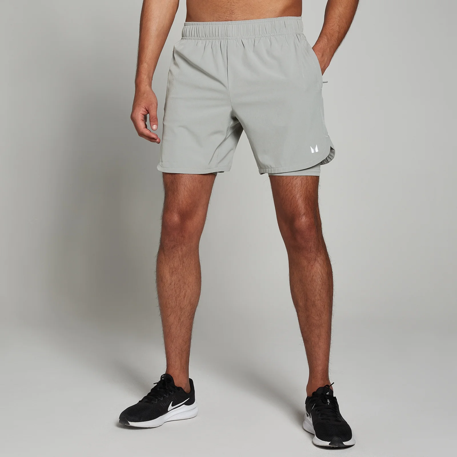 MP Men's 2-in-1 7" Training Shorts - Storm - XXS Fotografija 1